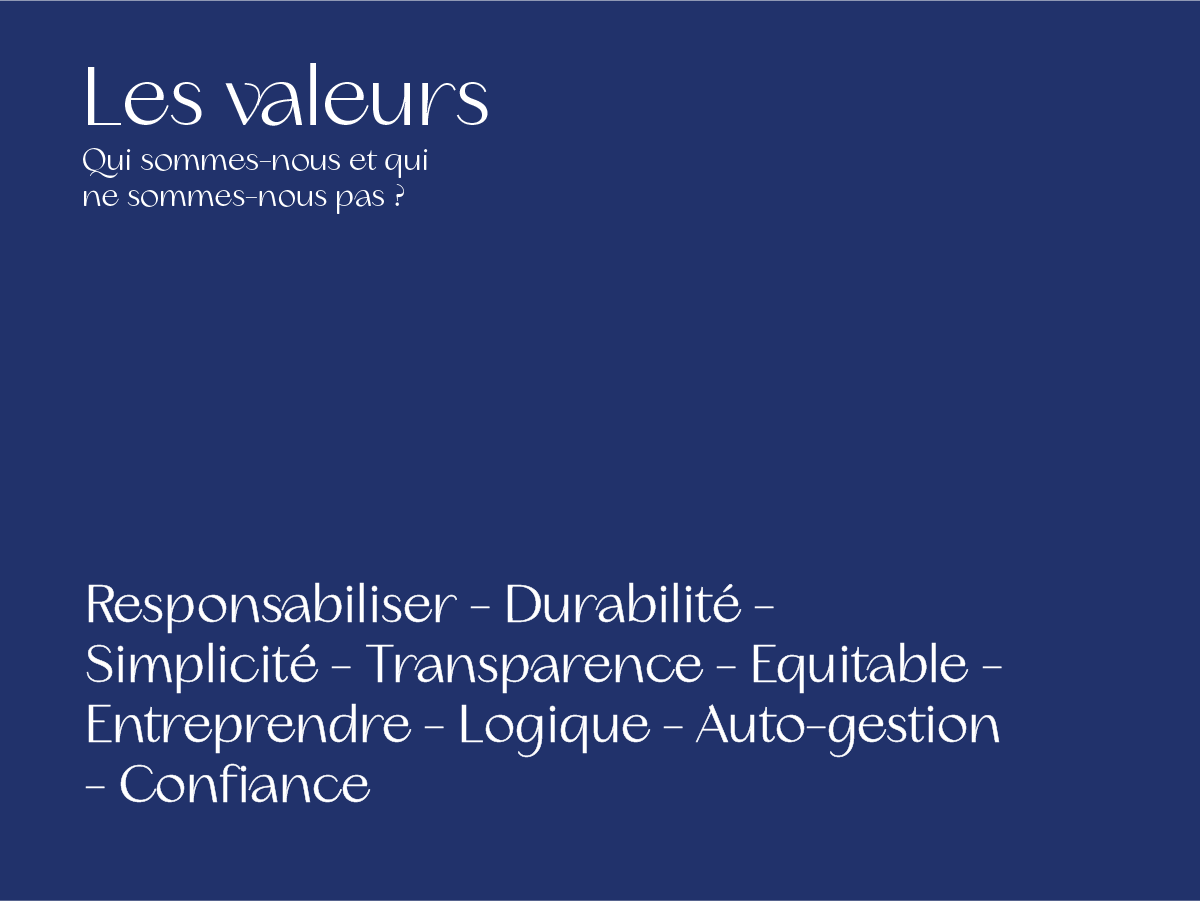 Les valeurs